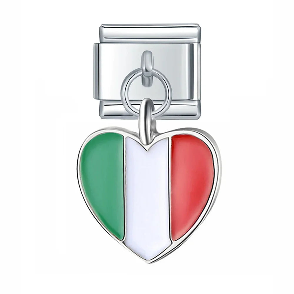 Dangle Italy Heart