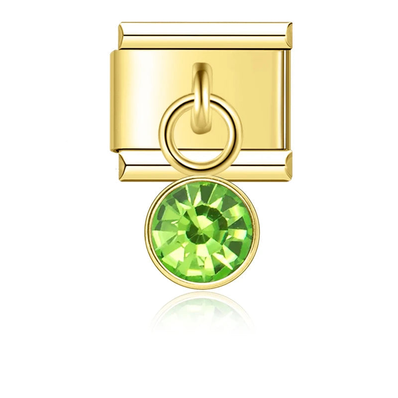 Dangle Gemstone (Green)