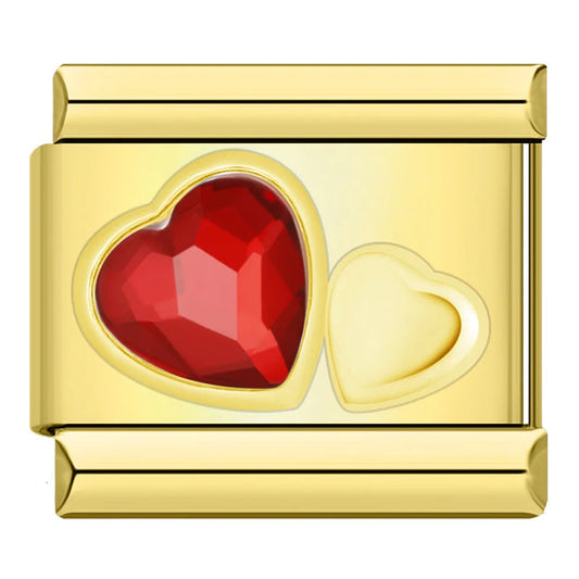 Red Gem Hearts