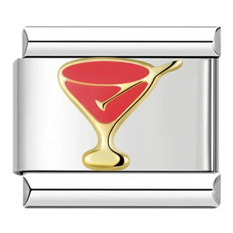 House of Italian charms. Customisable stainless steel charm bracelet from House Of Italian Charms – high-quality Italian link charms for personalized jewelry. Perfect for gifting or expressing your unique style. Charm Nomination